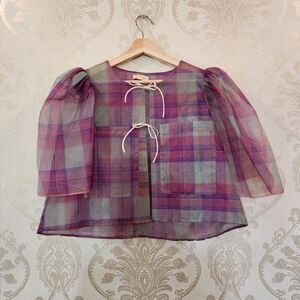 Noemiah Tie-Front Blouse